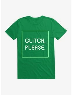 Non-Licensed Glitch Please T-Shirt
