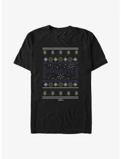 Marvel Hawkeye Christmas Sweater Pattern T-Shirt