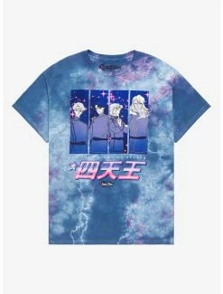 Sailor Moon Four Kings Of Heaven Tie-Dye T-Shirt - BoxLunch Exclusive