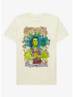 Marvel She-Hulk Floral Watercolor Portrait T-Shirt - BoxLunch Exclusive