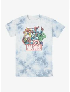 Marvel Avengers Heroes Of Today Tie-Dye T-Shirt