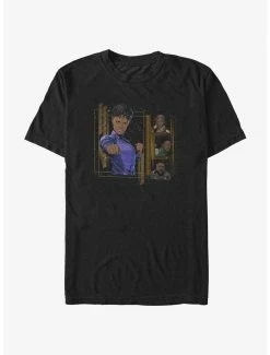 Marvel Black Panther: Wakanda Forever Character Panels T-Shirt