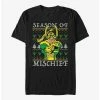 Marvel Loki Mischief Season Ugly Christmas T-Shirt