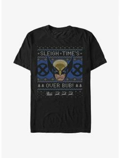 Marvel X-Men Wolverine Ugly Christmas T-Shirt