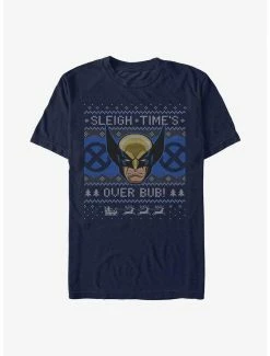 Marvel X-Men Wolverine Ugly Christmas T-Shirt