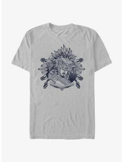 Marvel Black Panther: Wakanda Forever Namor Outline Ink DesignT-Shirt