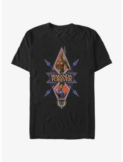 Marvel Black Panther: Wakanda Forever Shuri And Okoye Spears T-Shirt