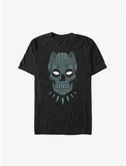 Marvel Black Panther Black Sugar Skull T-Shirt
