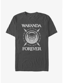 Marvel Black Panther: Wakanda Forever Crossed Spears T-Shirt