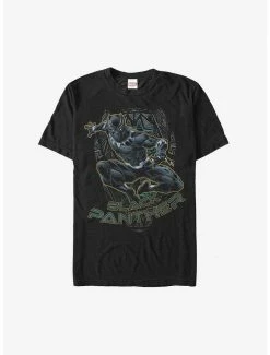 Marvel Black Panther Outline T-Shirt