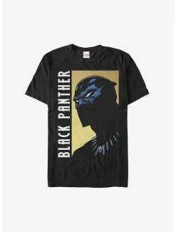 Marvel Black Panther Simple Graphic T-Shirt