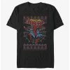 Marvel Spider-Man Web Jump Ugly Christmas T-Shirt