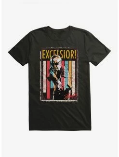 Marvel Stan Lee Universe Excelsior! Stripes T-Shirt