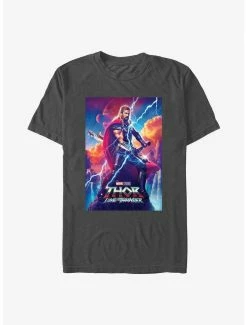 Marvel Thor: Love And Thunder Asgardian Movie Poster T-Shirt