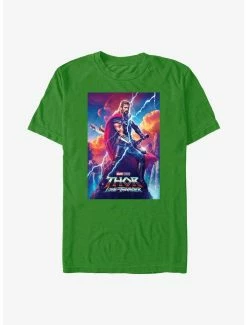 Marvel Thor: Love And Thunder Asgardian Movie Poster T-Shirt