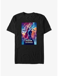 Marvel Thor: Love And Thunder Mighty Thor Movie Poster T-Shirt