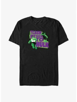 Marvel Hulk And She-Hulk Teach Me How To Hulk T-Shirt