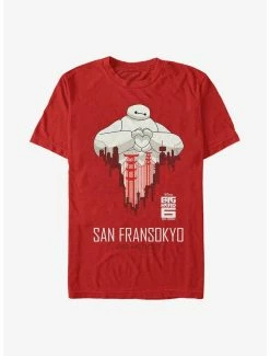 Disney Big Hero 6 Baymax San Fransokyo Love T-Shirt
