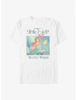 Disney The Little Mermaid In Japanese Poster T-Shirt