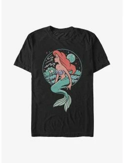 Disney The Little Mermaid Moonrise Shipwreck T-Shirt