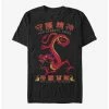 Disney Mulan Mushu Guardian Dragon In Chinese T-Shirt