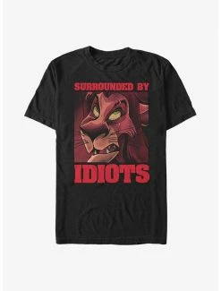 Disney The Lion King Scar Surrounded By Idiots T-Shirt