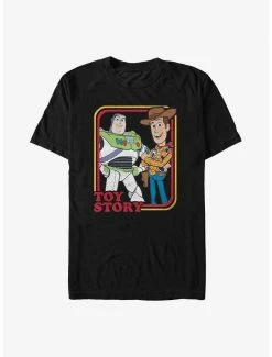 Disney Pixar Toy Story 4 Vintage Duo Buzz And Woody T-Shirt
